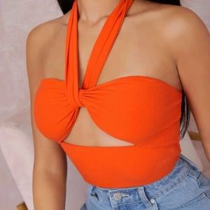 Cutout crop top